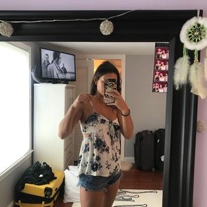 AEO floral top! Super cute